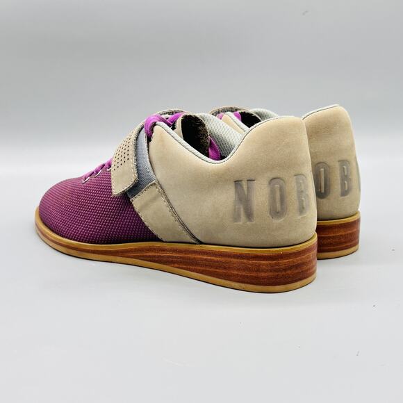 NOBULL Shoes Mens 7 Womens 9.5 Purple Mesh Lifter Strap Weightlifting Sneakers main image 4